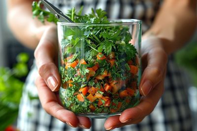 Maîtrisez l'art de hacher les herbes fraîches en quelques secondes et sans effort