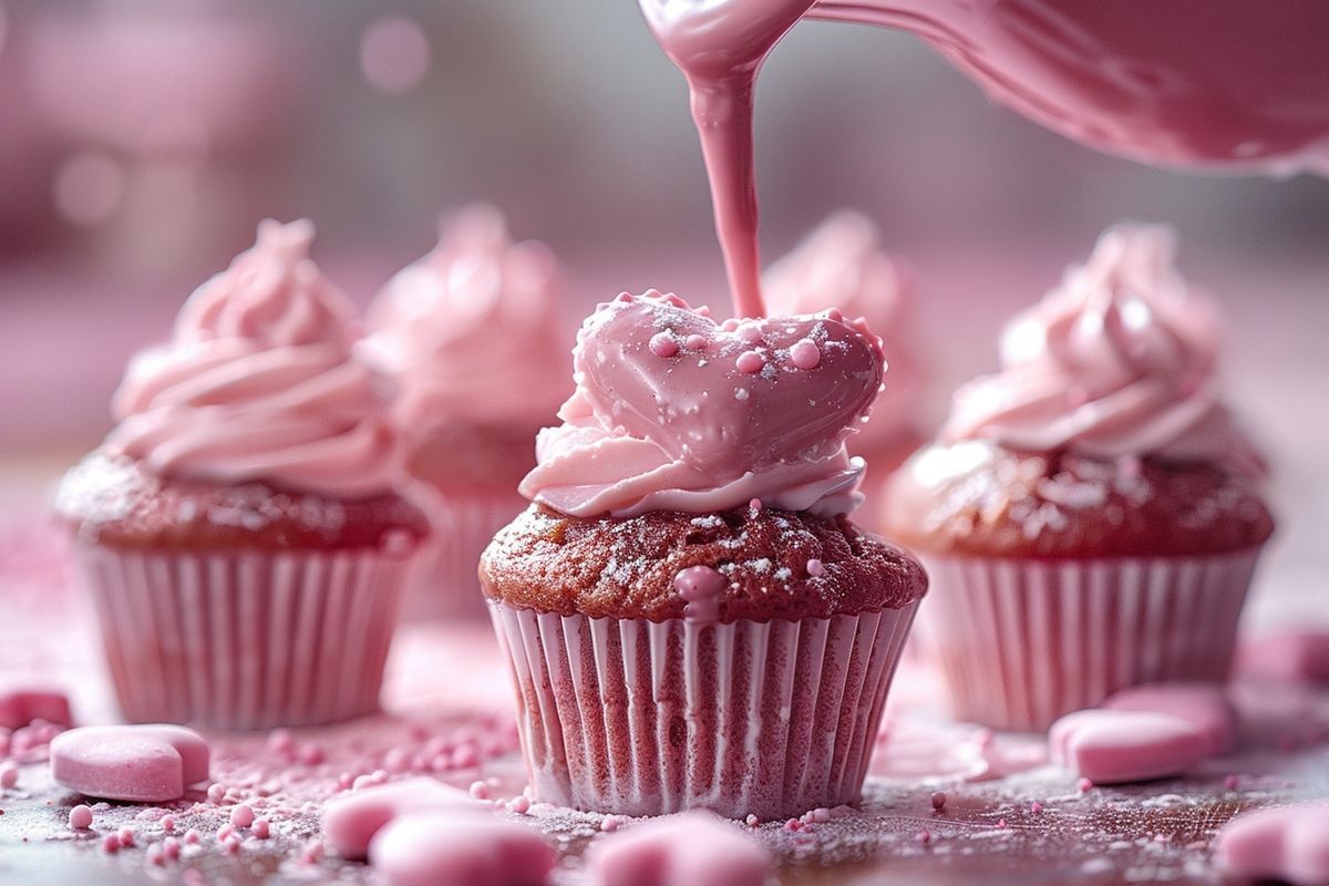 Comment réaliser facilement des muffins en forme de cœur sans moule spécifique